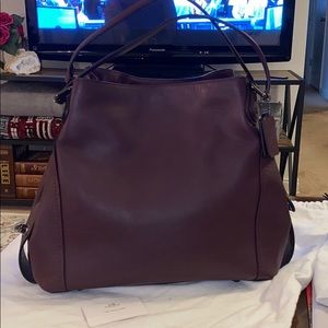 Coach Edie 36 Glovetanned leather